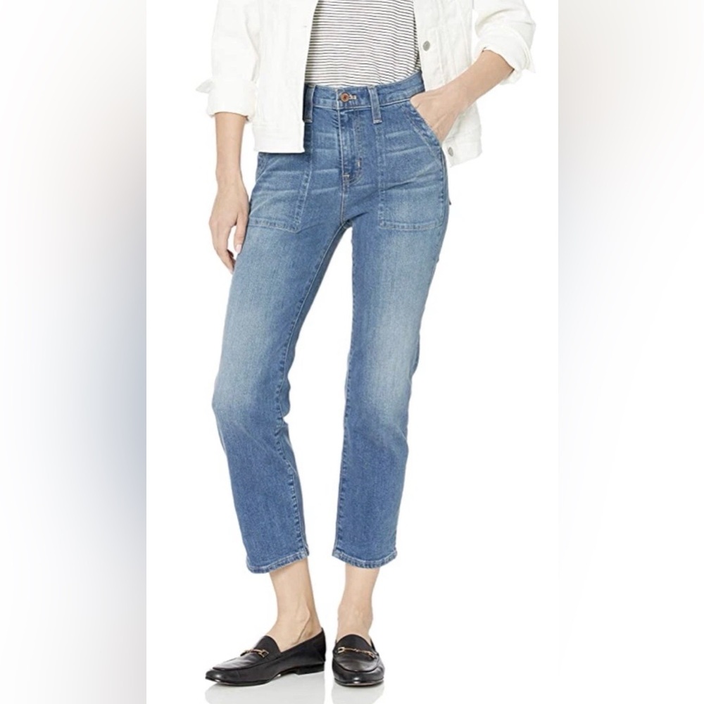 J. Crew Mercantile Women’s 11” High-rise Skinny Jeans Cotton Size 29